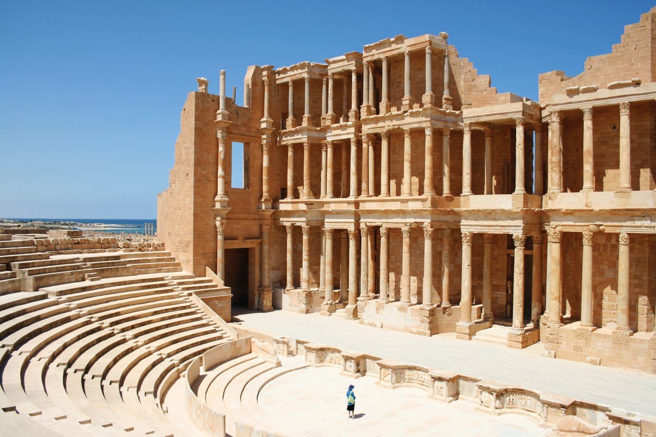 Dag1 : Oude Sabratha Archeologische Site