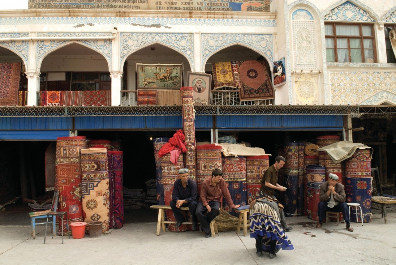Tag7 : Kashgar und sein Markt, Rendezvous der Einheimischen