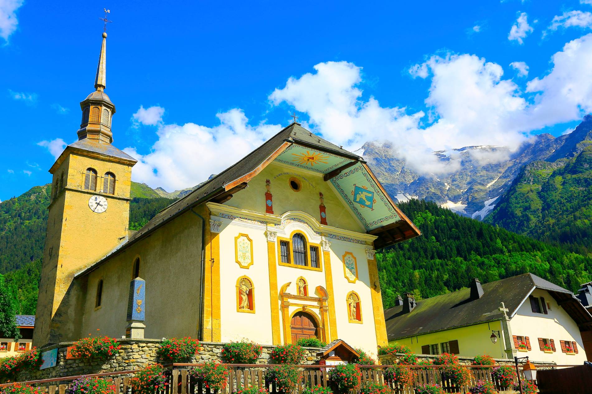 Eglise des Contamines-Montjoie.