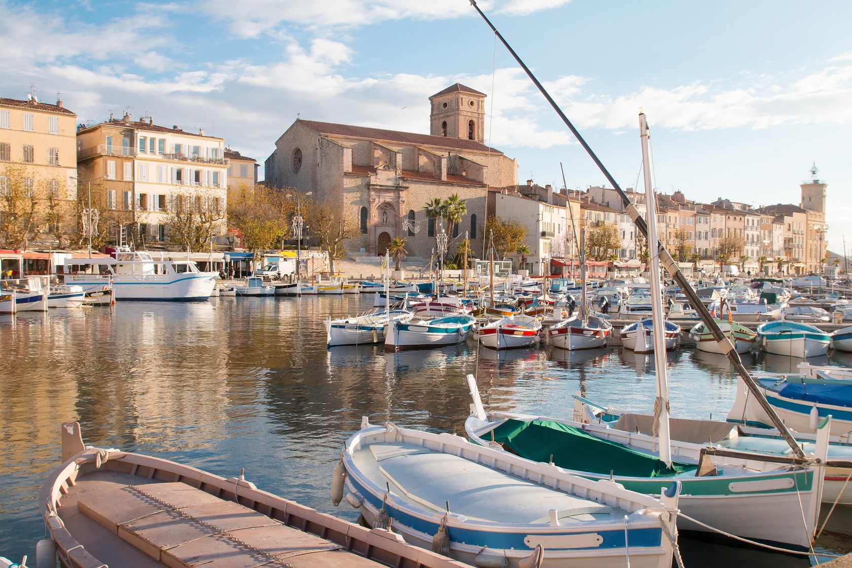 Vieux port de La Ciotat.