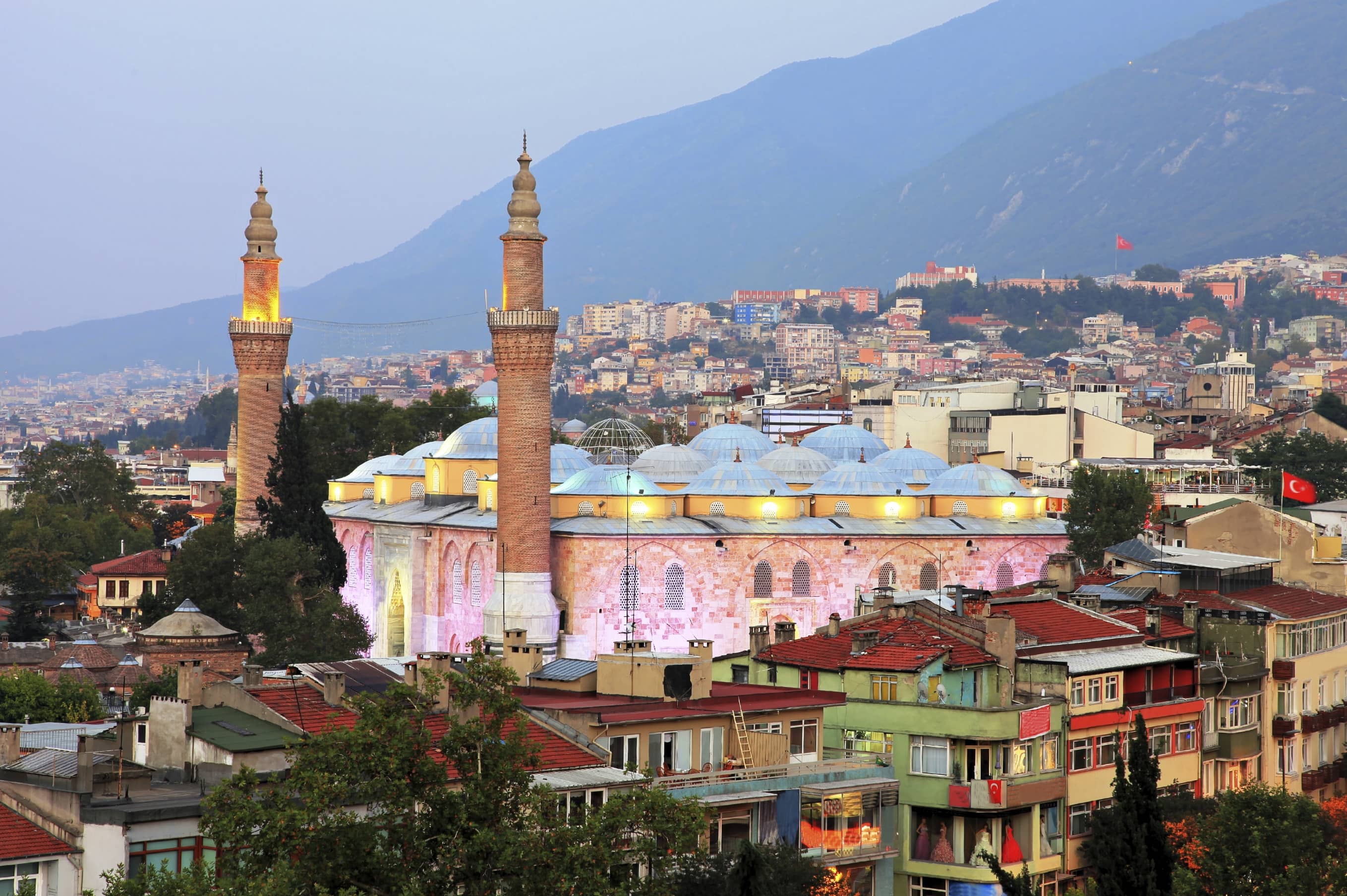 Ulu Camii, grande mosque?e de Bursa.
