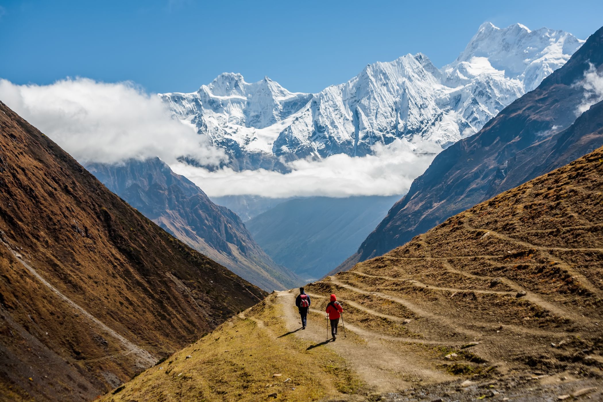 Trek sur le circuit de Manaslu.