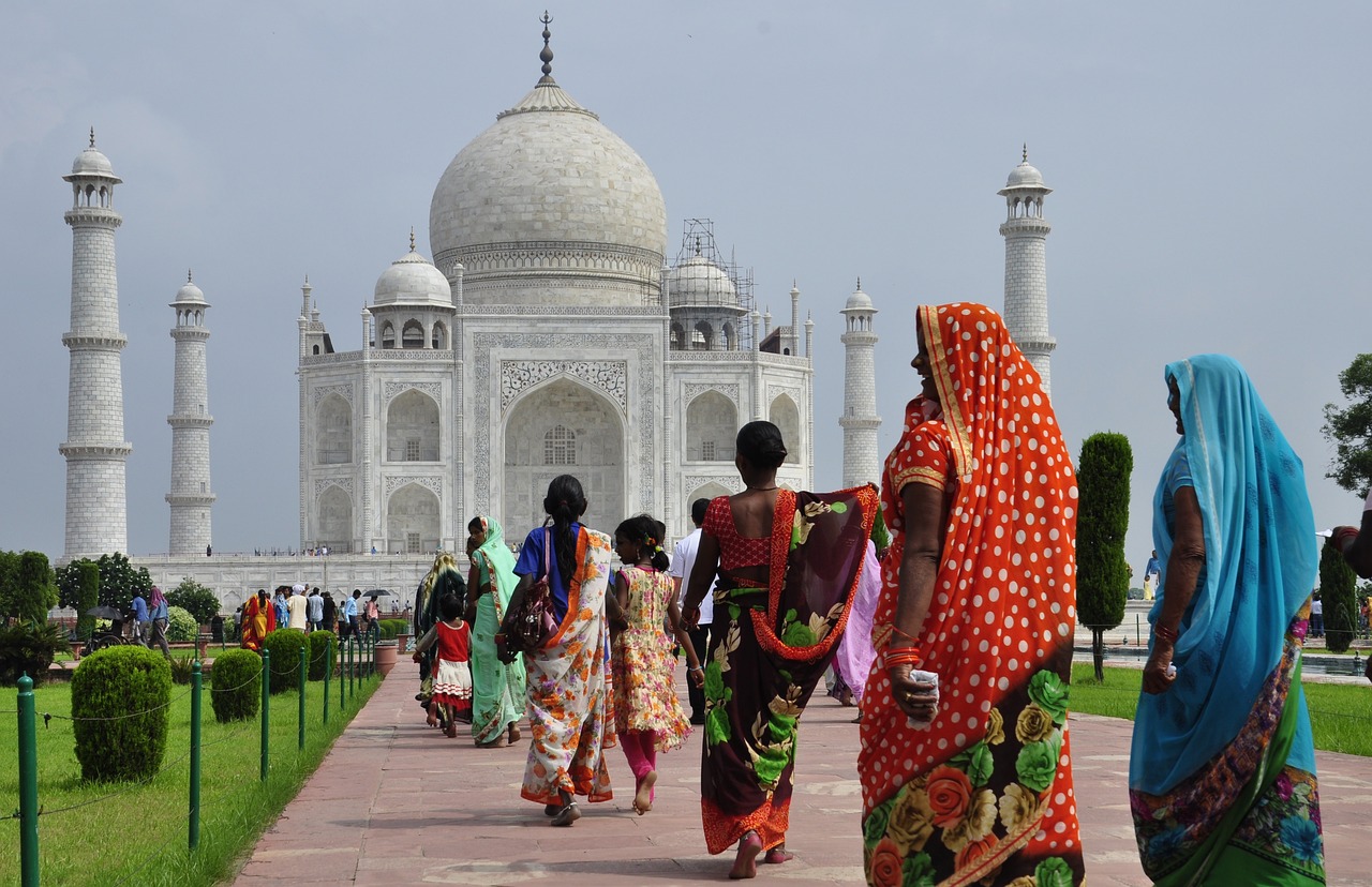 Jour7 : AGRA   (Le point culminant de l'aller-retour Taj Mahal  avec deux sites du patrimoine mondial)