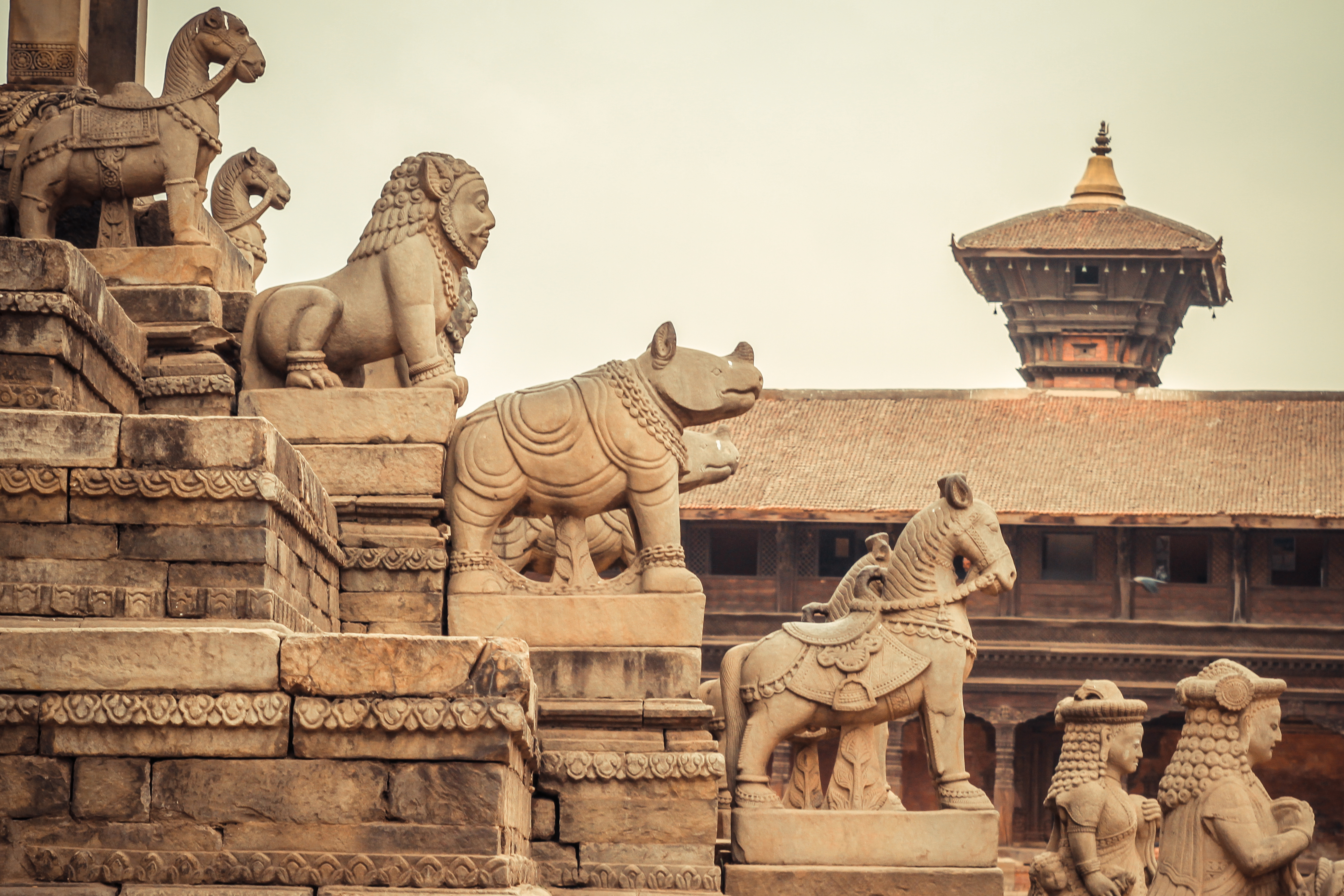 Jour5 : Nagarkot à Nala à Bhaktapur