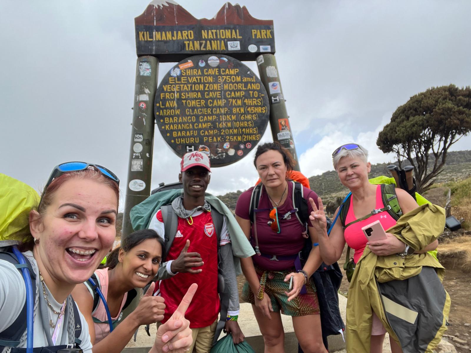 Jour3 : Shira 2 Camp to Lava Tower to Barranco Camp