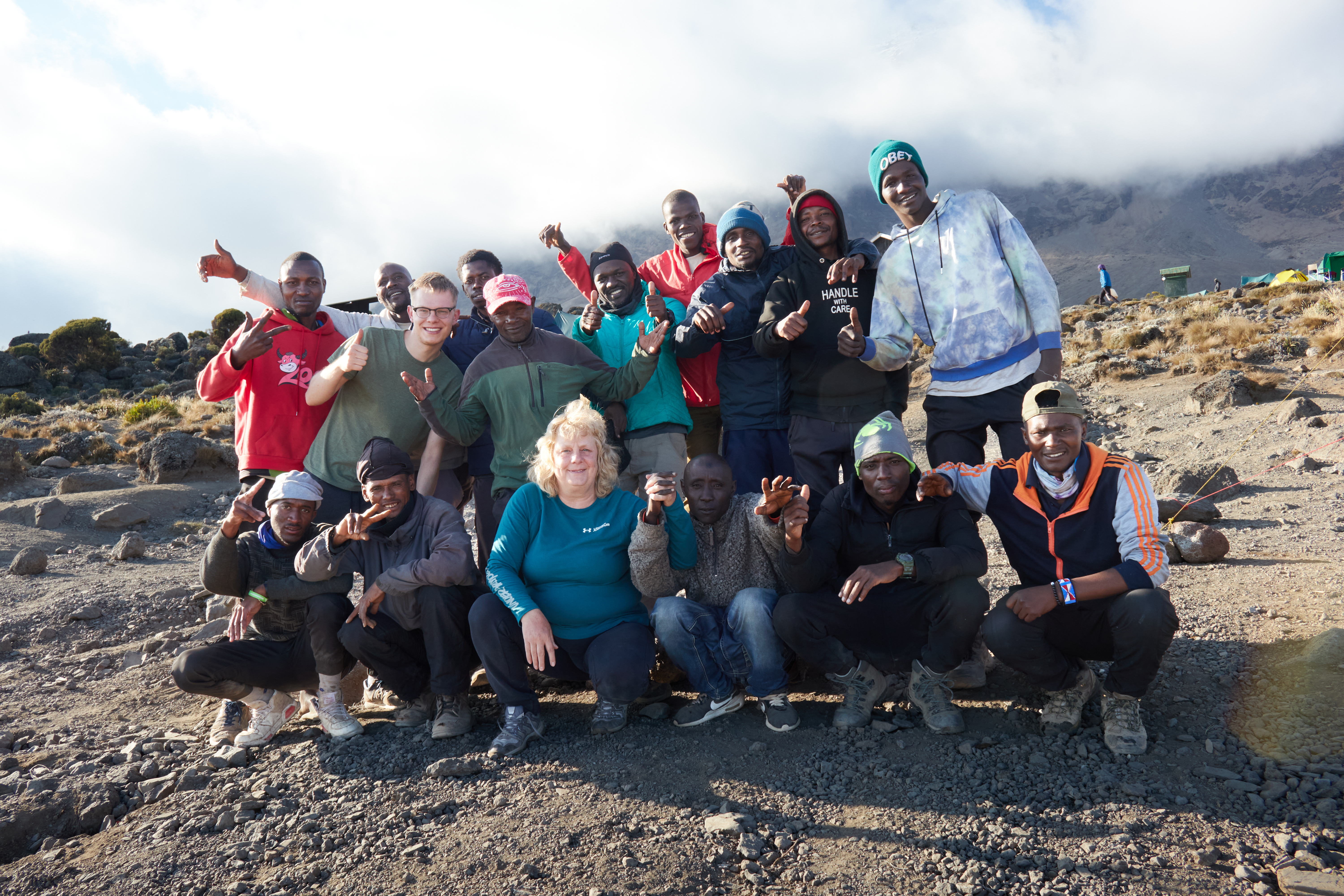 Day4 : Shira 2 to Lava Tower  to Barranco Camp