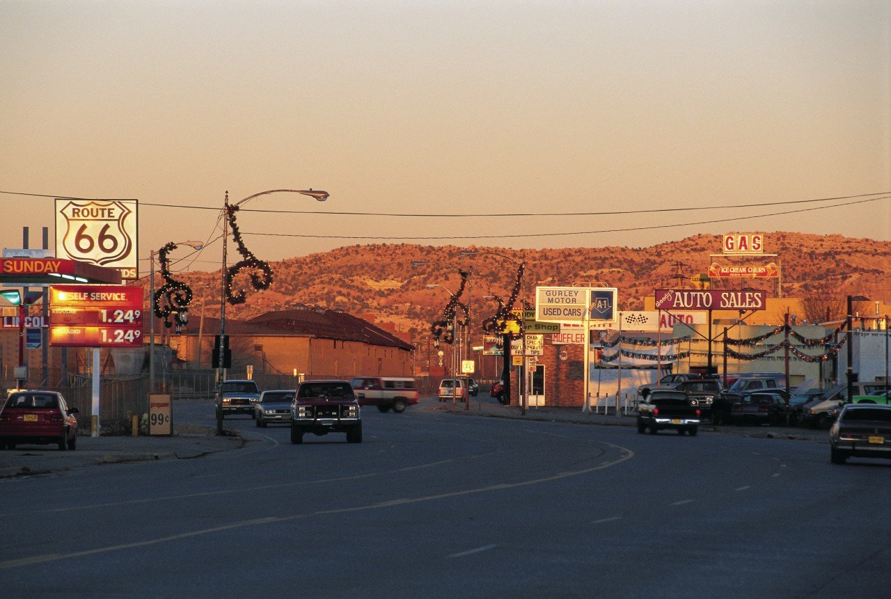 S jour The Route 66 from New Mexico to California